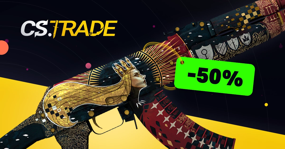 50% top-up bonus voor CS2 skin trading