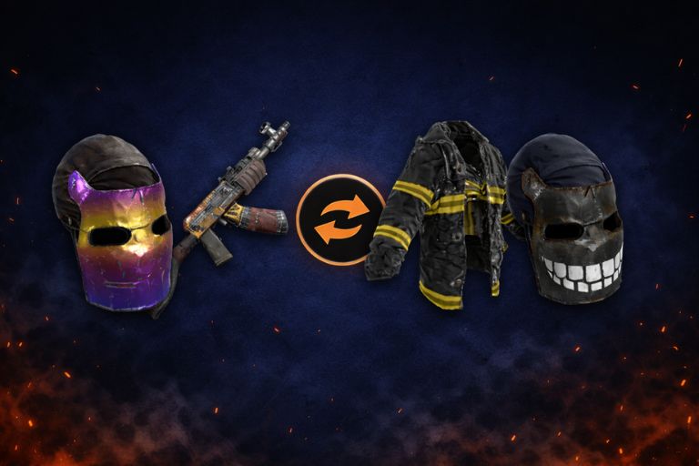 Trade skin Rust all’istante